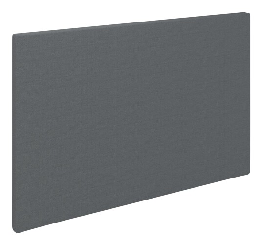 Bovento Lux Plain Sengegavl, 180cm, Antracit Unoliving