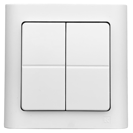 Batteriløs Casambi/Tridonic etc., 4-knapps, bluetooth, WS4-215B