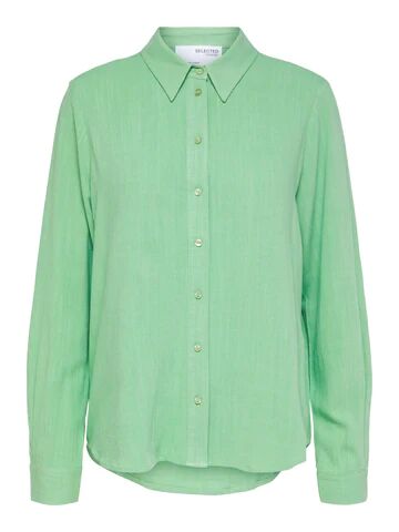 Selected Femme Viva Ls Shirt - Absinthe Green 34 Selected Femme Viva Ls Shirt - Absinthe Green 34