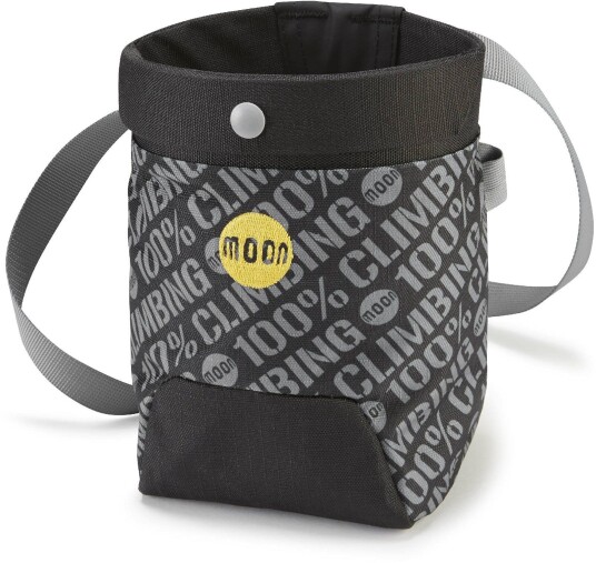 Moon Climbing Moon Trad Chalk Bag 100% Black Moon Climbing Moon Trad Chalk Bag 100% Black
