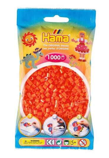 Hama Ironing beads-Oransje 04 1000pcs. Hama Ironing beads-Oransje 04 1000pcs.