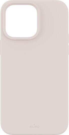 Puro Icon Silikondeksel i Rosa til iPhone 14 Pro Max med MagSafe Kompatibilitet