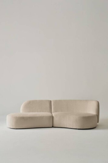 ROSSY sofa 3-seters Sandbeige