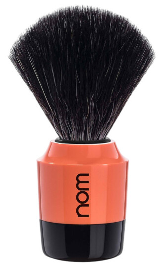 nom MARTEN shaving brush Black Fibre Coral nom MARTEN shaving brush Black Fibre Coral
