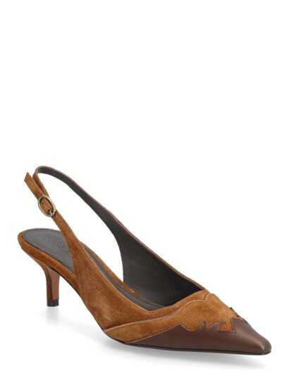 ba&sh Escarpins Casta Brown 38
