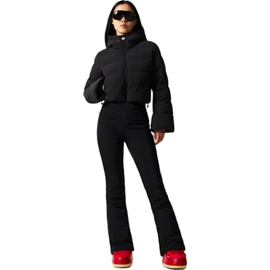 Perfect Moment Polar Flare Ski Suit Dame Black S Perfect Moment Polar Flare Ski Suit Dame Black S
