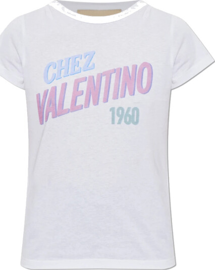 Valentino Garavani Dame Topper Hvit S,