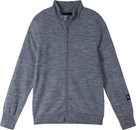 Reima Kids' Sweater Mahin 140, Melange Grey