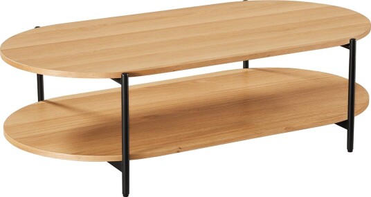 Sofabord HOME4YOU Davia 115x60x34 cm eik - Eik
