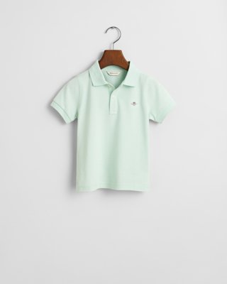 Gant Piquéskjorte til barn FADED MINT 98/104
