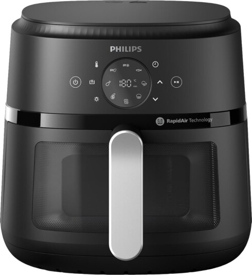 Philips 2000 Series NA231/00 Airfryer 6,2L med Touch skjerm og Appkontroll Philips 2000 Series NA231/00 Airfryer 6,2L med Touch skjerm og Appkontroll