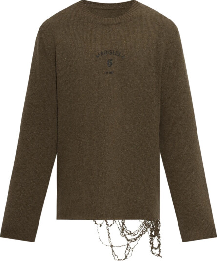 MM6 Maison Margiela Herre Strikkevarer Grønn M, MM6 Maison Margiela Herre Strikkevarer Grønn M,