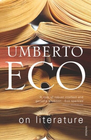 On Literature Av Umberto Eco