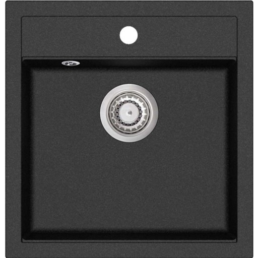 Lavabo Jupiter 50 kjøkkenvask 49x51 cm, antrasitt