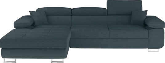 Seksjon Eltap Armando 289x85x203 cm Jarell 38 Blå Venstre Seksjon Eltap Armando 289x85x203 cm Jarell 38 Blå Venstre