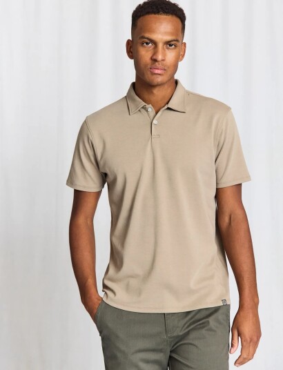 Bruun & Stengade Bs Ios Regular Fit Polo Shirt Khaki green XL