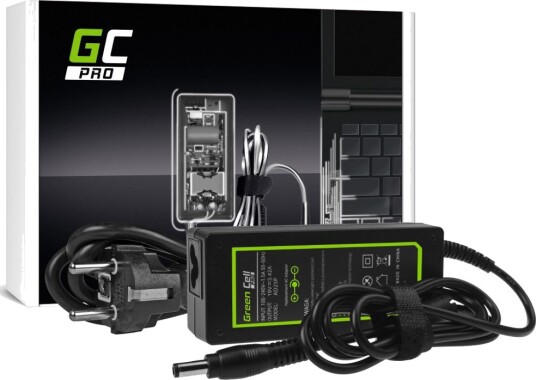 Green Cell PRO Lader / AC-adapter 19V 3.42A 65W for Asus, Toshiba, etc.