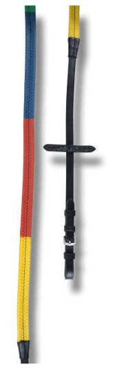 Hansbo Sport Gummihodelag Rideskole med fargede felt - 290 cm