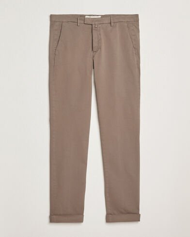 Briglia 1949 Slim Fit Cotton Stretch Chino Taupe