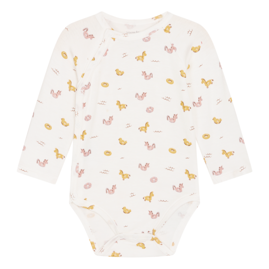 Hust and Claire - Omslagsbody Bambus Buller Swim Ivory - 68