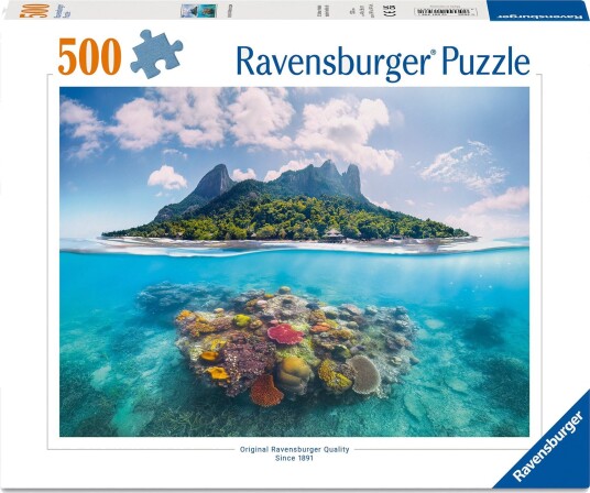 Ravensburger Island Water 500P Multi/patterned ONE SIZE Ravensburger Island Water 500P Multi/patterned ONE SIZE
