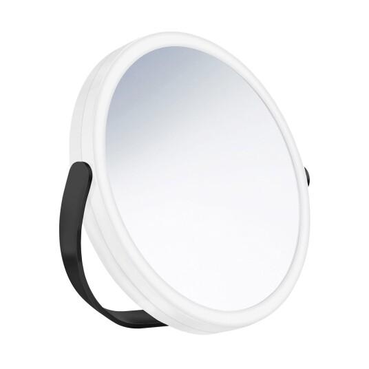 Smedbo Outline LED Sminkespeil x7 Forstørring Ø18cm Svart Matt Smedbo Outline LED Sminkespeil x7 Forstørring Ø18cm Svart Matt