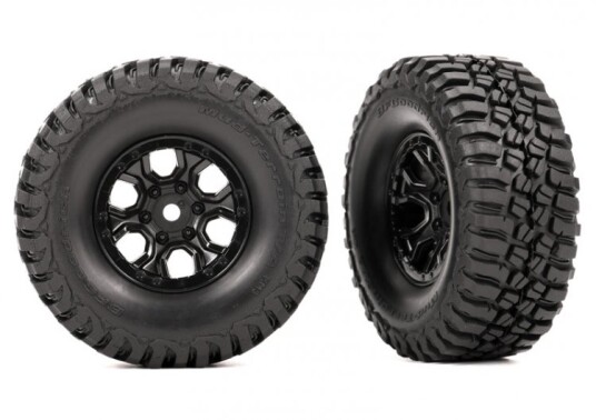 Traxxas 9774 Tires & Wheels BFGoodrich Mud-Terrain T/A 2.2x1.0