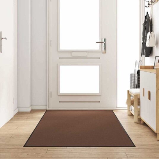 Dørmatte Annet Brun og svart 120 x 250 cm Polypropylen og vinyl Dørmatte Annet Brun og svart 120 x 250 cm Polypropylen og vinyl