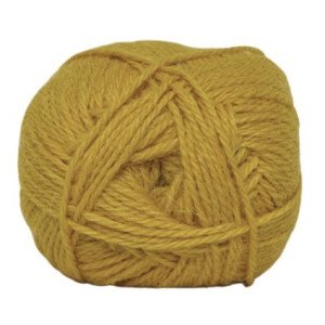 Hjertegarn Merino Cotton 847 Sennepsgul