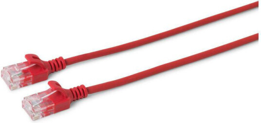 MicroConnect CAT 6 U/UTP Nettverkskabel 5 m Rød