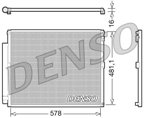 Radiator DENSO DRM50074