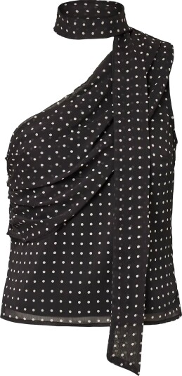 YAS Yaslupina Scarf Top S.   D2D   Black   42
