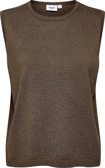 Saint Tropez Vest Milasz Vest Brun Saint Tropez Vest Milasz Vest Brun
