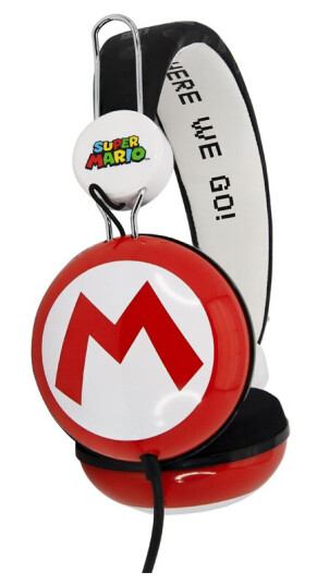 Super Mario Stereo Hodetelefon Super Mario Stereo Hodetelefon