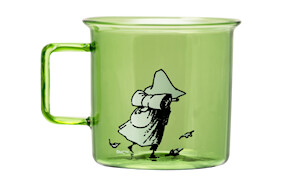 Muurla Moomin glasskopp 35 cl Snufkin grønn