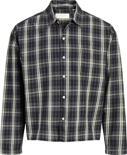 Jack & Jones Joraustin Clean Check Shirt Ls Sn Black S