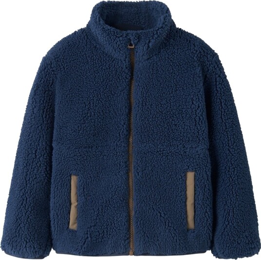 Name It Fleecejakke NmmMonico Teddy Oceana Name It 2 år (92) Fleecejakke Marineblå