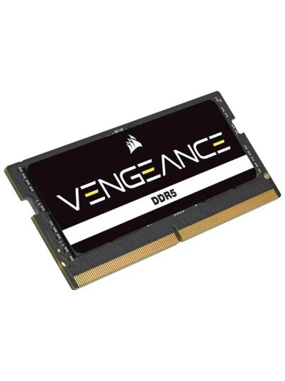 Corsair Vengeance 32GB DDR5 SODIMM 5600MHz RAM Svart med Intel XMP Corsair Vengeance 32GB DDR5 SODIMM 5600MHz RAM Svart med Intel XMP