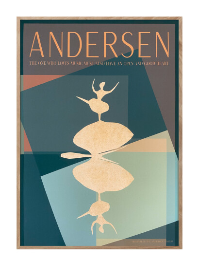 ChiCura H.c. Andersen - The Musical - Multi/patterned - 100X140CM ChiCura H.c. Andersen - The Musical - Multi/patterned - 100X140CM