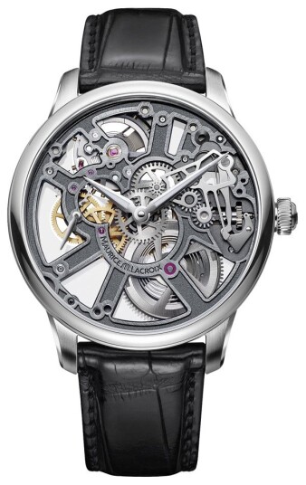 Maurice Lacroix Herreklokke MP7228 SS001 003 1 Masterpiece Squelette