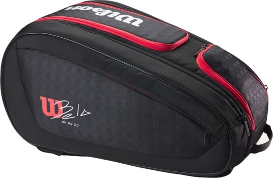 Wilson Bela V3 Padel Racket Bag Black/Red