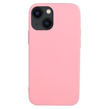 Mot Fingeravtrykk Matte iPhone 14 TPU-deksel Rosa
