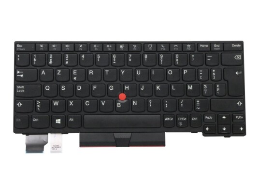 Lite-On - Erstatningstastatur For Bærbar Pc - Med Trackpoint, Ultranav - Azerty - Belgisk - Svart - Fru - For Thinkpad L13 Gen 2 L13 Yoga Gen 2 X13 Gen 1