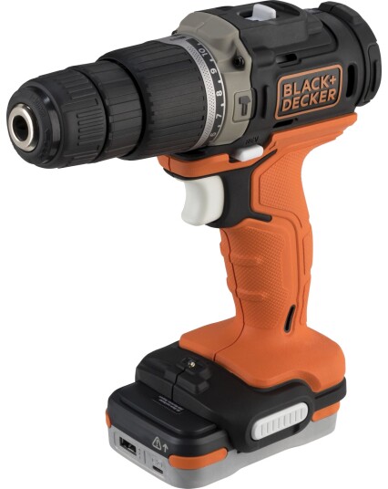 BLACK+DECKER Slagdrill BDCHD12S1 Med Batteri (12 v)