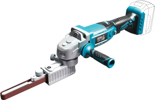 Dedra Batteridrevet Båndsliper Sas+All 18 v, 454 mm, Uten Batteri
