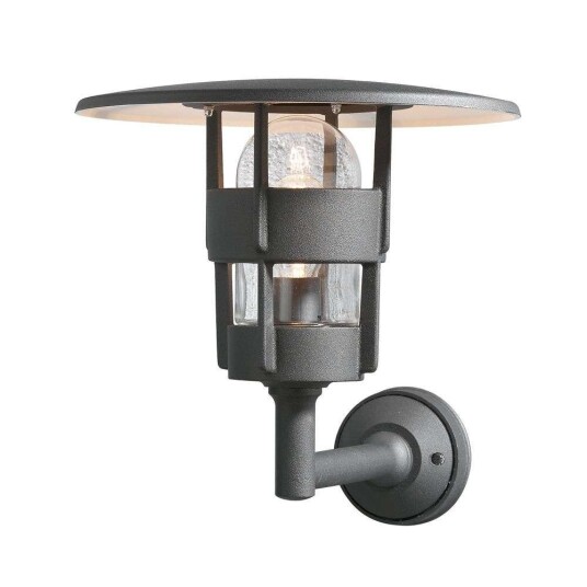 Konstsmide Freja Utendørs Vegglampe Classic Svart