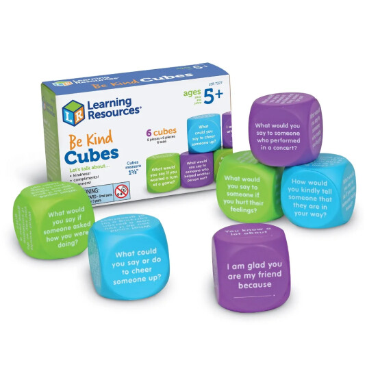 Learning Resources Samtaleterninger engelsk Vennlighet 6 stk