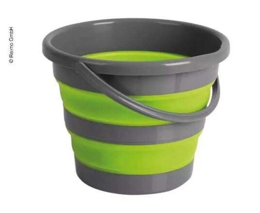 Camp 4 Sammenleggbar Bøtte Lime 10 Liter Camp 4 Sammenleggbar Bøtte Lime 10 Liter