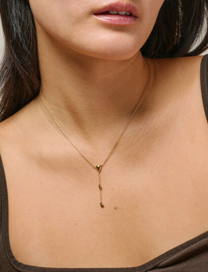 Enamel Copenhagen Necklace Talia   Gold   ONE SIZE 42 cm