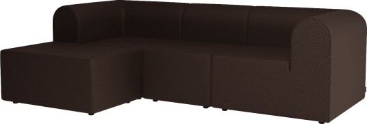 Montana Paradigm 3 seters Sofa med Puff Venstre RW397 ReWool397 Montana Paradigm 3 seters Sofa med Puff Venstre RW397 ReWool397